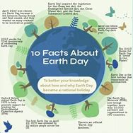 Image result for Fun Facts About Earth Day