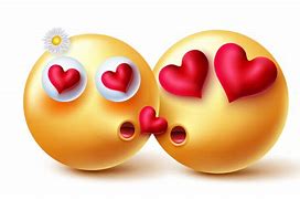 Image result for Love Kiss Emoji