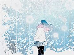 Image result for Anime Snow Girl