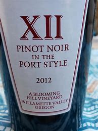 Image result for A Blooming Hill Pinot Noir