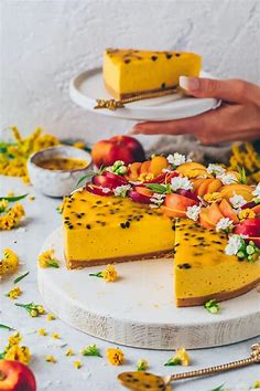 Solero-Torte ohne Backen: Ein exotischer Nachtisch mit Mango-Passionsfrucht-Geschmack