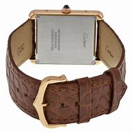 Image result for Cartier Watches Leather Strap