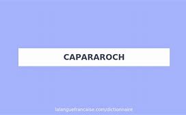 Image result for capararoch