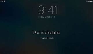 Image result for How to Unlock My Disabled iPad
