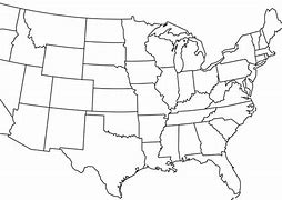 Image result for Us Map Sates Outline