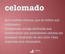 Image result for celomado