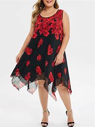 Image result for Plus Size Dresses with Chiffon Overlay