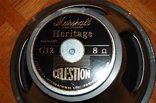 Image result for Marshall Heritage G12 Celestion