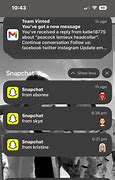 Image result for Different Snapchat Notification