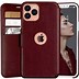 Image result for iPhone 11 Pro Leather Case Black