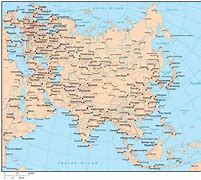 Image result for Asia Map with Capital Cities