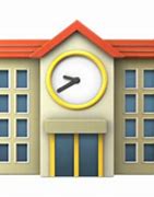 Image result for School Building Emoji