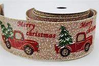 Image result for Red Truck Christmas Ribbon