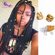 Image result for Gold Hair Clips for Black Women