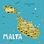 Image result for Malta Beach Map
