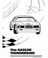 Image result for Blank Coloring Sheets of NASCAR