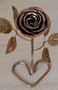 Image result for Metal Rose Sculpture