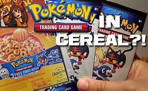 Image result for Pokemon Cereal Box Cards
