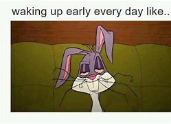 Image result for Bugs Bunny Waking Up