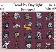 Image result for Dead by Daylight Emoji Ad