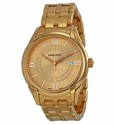 Image result for Versace Gold Watch