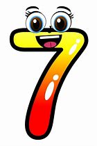 Image result for Your Number 7 Clip Art