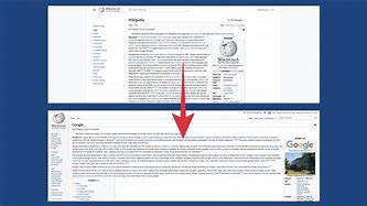 Image result for Wikipedia Layout