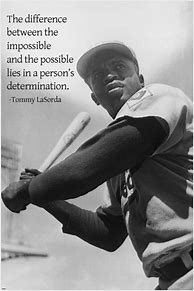 Image result for Jackie Robinson Baseball Quotes