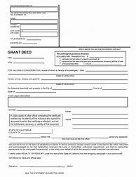 Image result for Blank Grant Deed Form California