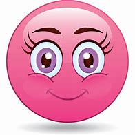 Image result for Female Smiley-Face Emoji