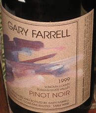 Image result for Gary Farrell Pinot Noir Russian River Valley