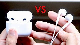 Image result for Air Pods vs EarPods Size