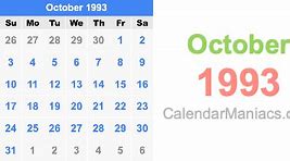 Image result for Calendar Plate 1993