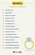 Image result for Jewellery Tagline