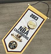 Image result for Denver Nuggets Championship Banner