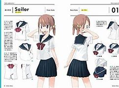 Image result for Japan School Uniform Drawing