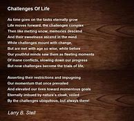 Image result for Life Challenges Poem by Morgan Harper