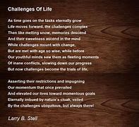 Image result for Short Poem About Challenges