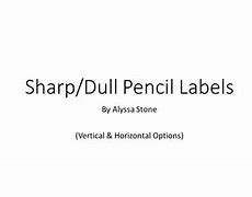 Image result for Sharp and Dull Pencil Holders