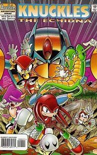 Image result for Knuckles Sonic Comic Book