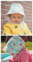 Image result for Baby Sun Hat Sewing Patterns Free