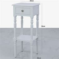 Image result for White Phone Table