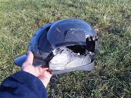Image result for Scary Broken Helmets