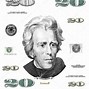 Image result for Actual Size Scans of the 20 Dollar Bill