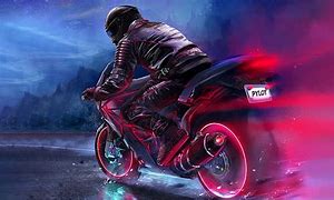 Image result for Neon 3D Motorcycle Games