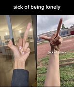 Image result for Guy with Long Middle Finger