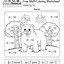 Image result for Kindergarten Math Skill Worksheet