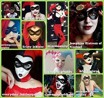 Image result for Harley Quinn Mask