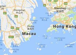 Image result for World Map Macau and Hong Kong