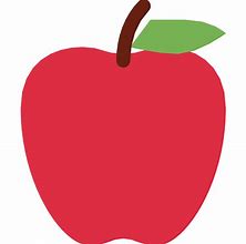 Image result for Red Apple Vector